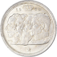 Monnaie, Belgique, 100 Francs, 100 Frank, 1950, Bruxelles, TTB+, Argent - 100 Francs