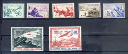 010622, TIMBRES FRANCE, Lot De 7 Timbres LVF, état Divers Voir Scan - War Stamps