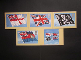 2001 FLAGS AND ENSIGNS MINIATURE SHEET P.H.Q. CARDS UNUSED, ISSUE No. PSM 07 (B) #00899 - Tarjetas PHQ