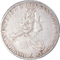 Monnaie, États Italiens, TUSCANY, Francesco III, As Emperor Francis I, 1/2 - Toskana