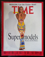 Supermodels, Beauty And The Bucks Naomi Campbell TIME Magazine September 16, 1991 - Gorbachev Soviet Union - Sonstige & Ohne Zuordnung