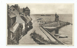 Postcard Devon Lynmouth Nice Steamer In Background Valentine's Unused - Lynmouth & Lynton