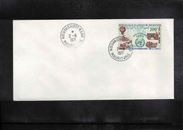 Mauritanie 1971 Space / Raumfahrt / L'espace - 25th Anniversary Of UN Interesting Cover - Afrika