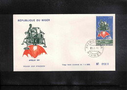 Niger 1971 Space / Raumfahrt / L'espace Apollo XIV FDC - Afrique