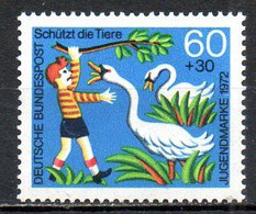 ALLEMAGNE. N°563 De 1972. Cygne. - Cisnes