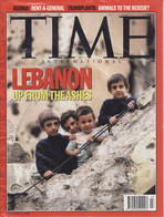 Lebanon, Up From The Ashes Of Civil War TIME Magazine January 15 1996 - Vol 147, No 3 - Other & Unclassified