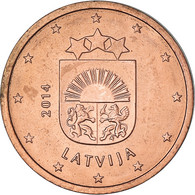 Lettonie, 2 Euro Cent, 2014, Stuttgart, TTB+, Cuivre Plaqué Acier, KM:151 - Lettonie