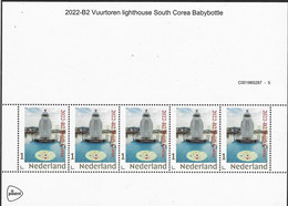 Nederland  2022-B2   Vuurtoren Lighthouse   "Baby Bottle "  South Corea   M/s Postfris/mnh/neuf - Ongebruikt