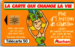16562 - Frankreich - La Carte Qui Change La Vie , Auchan - 1999