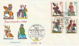 Mi. 612/615 FDC - Andere & Zonder Classificatie