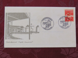 Denmark 1971 Special Cancel On Cover Frederikssund - Autobus Cancel - Football Soccer - Lettres & Documents