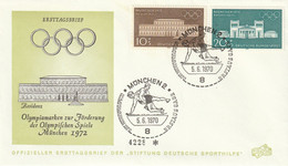 Mi. 624/627 FDC - Andere & Zonder Classificatie