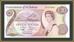 Saint Helena Island 20 Pounds 1986 P-10 (10a) UNC - Saint Helena Island