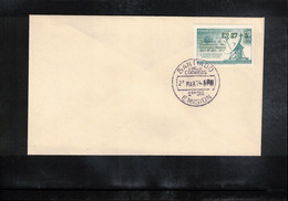 Chile 1973 Space / Raumfahrt / L'espace - Centenary Of International Meteorological Organisation FDC - Zuid-Amerika