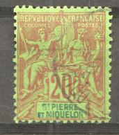 Sage 20 C. Oblitéré Yv 65 - Used Stamps