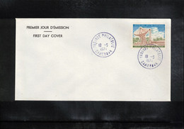 Cameroun 1974 Space / Raumfahrt / L'espace Earth Satellite Station FDC - Africa