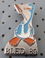 Bled World Rowing Championship FISA 1989 Badge Pin Yugoslavia - Remo