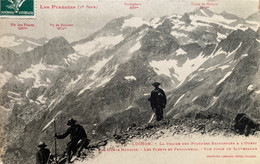 Luchon - Vue Sur La Chaîne Des Pyrénées , Prise De Sauvegarde - Guides Montagnards - Luchon