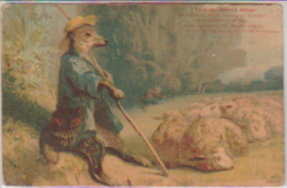 Fables De La Fontaine . LE LOUP DEVENU BERGER - Cuentos, Fabulas Y Leyendas