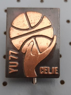 Basketball Celje 1977 Slovenia Ex Yugoslavia Vintage Pin - Basketball