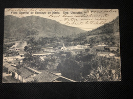 Postcard Santiago De María In Usulutan 1910 - El Salvador