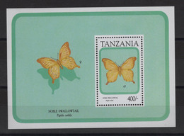 Tanzanie - BF 125 - Faune - Papillon - Cote 10€ - ** Neufs Sans Charniere - Tanzanie (1964-...)