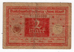 70 - ALLEMAGNE - 2 Mark 01.03.1920 - Non Classés