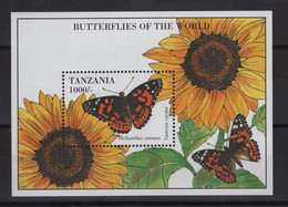 Tanzanie - BF 248 - Faune - Papillon - Cote 6€ - ** Neufs Sans Charniere - Tanzanie (1964-...)