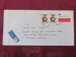 Poland 1998 Cover To England - Music Zodiac Taurus - Lettres & Documents