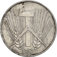Monnaie, République Démocratique Allemande, 5 Pfennig, 1952 - 5 Pfennig