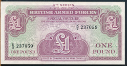 °°° UK - BRITISH ARMED FORCES - 1 £ POUNDS UNC °°° - Forze Armate Britanniche & Docuementi Speciali