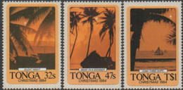 Tonga 1984 SG893-895 Christmas Set MNH - Tonga (1970-...)