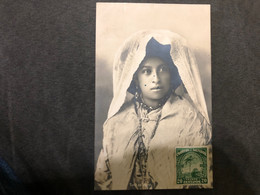 Registered Postcard Native El Salvador 1927 - El Salvador