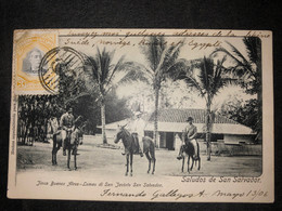 Postcard Finca Buenos Aires In San Salvador 1906 - El Salvador