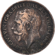 Monnaie, Grande-Bretagne, Farthing, 1917 - B. 1 Farthing