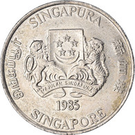 Monnaie, Singapour, 20 Cents, 1985 - Singapour