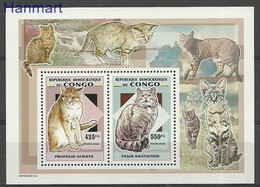 Congo, Democratic Republic (Kinshasa) 2007 Mi Block 291 MNH  (ZS6 ZREbl291) - Domestic Cats