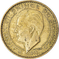 Monnaie, Monaco, 10 Francs, 1951 - 1949-1956 Anciens Francs