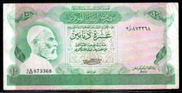 659-Libye 10 Dinars 1980 A43 Sig.4 - Libye