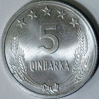 Albania - 5 Qindarka, 1964, KM# 39 - Albanien