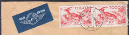 Enveloppe De  LOME Togo 3f  Y.T.245 + 10f Y.T.250 La PAIRE Le 2 6 1949  Pour 92 FONTENAY AUX ROSES - Lettres & Documents