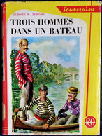 Jerome K. Jerome - Trois Hommes Dans Un Bateau - Collection Rouge Et Or Souveraine - ( 1963 ) . - Bibliothèque Rouge Et Or