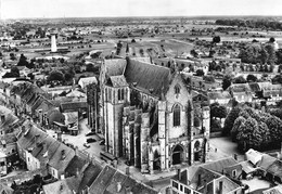 45-CLERY-SAINT-ANDRE- LA BASILIQUE NOTRE DAME M.H XV E S VUE DU CIEL - Other & Unclassified