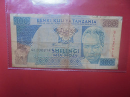 TANZANIE 100 SHILLINGI 1993 Circuler (L.2) - Tanzania