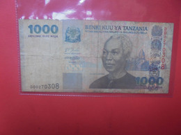 TANZANIE 1000 SHILLINGI 2003-2006 Peu Circuler (L.2) - Tanzania