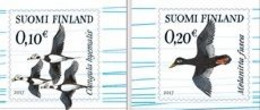 Finland 2017 Definitives Migration Birds On The Baltic Set Of 2 Stamps Mint - Fauna ártica