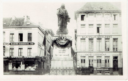 Fotokaart Antwerpen Carte Photo Statue David Teniers (café,tabacs,cigares,maison Havanaise) - Antwerpen