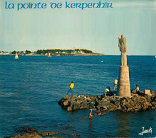 Locmariaquer * La Pointe De Kerpenhir * Statue De La Vierge * Pêcheurs Pêche à La Ligne - Locmariaquer