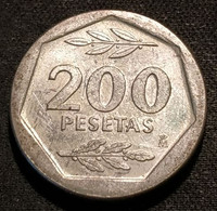 ESPAGNE - ESPANA - SPAIN - 200 PESETAS 1988 - Juan Carlos I - KM 829 - 200 Pesetas