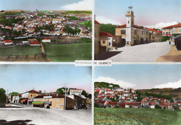 MONTAIGU DE QUERCY  -  Vue Générale , Hôtel De Ville, Le Carrefour , Vue Panoramique - Montaigu De Quercy